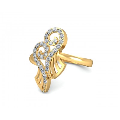 Sana Diamond Ring in 14k Gold
